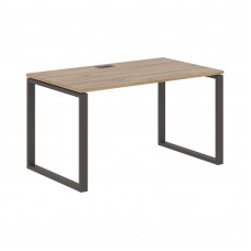 Стол прямой EQST 1380 Дуб Денвер светлый/Мокко 1360х800х750 EDIS