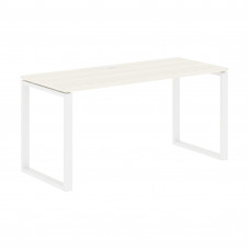 Стол прямой EQST 1567 Ясень Траун/Белый 1560х670х750 EDIS
