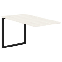 Брифинг-приставка EQB 1367 Ясень Траун/Черный 1360х670х750 EDIS