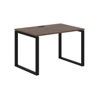 Стол прямой EQST 1180 Дуб Денвер тёмный/Черный 1160х800х750 EDIS