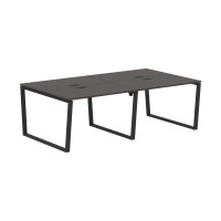 Стол 4-х местный EVWST 2313 Мокко/Черный 2326х1346х750 EDIS