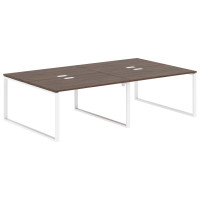 Стол 4-х местный EQWST 2716 Дуб Денвер тёмный/Белый 2726х1606х750 EDIS