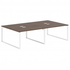 Стол 4-х местный EQWST 2716 Дуб Денвер тёмный/Белый 2726х1606х750 EDIS