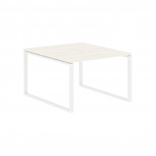 Стол 2-х местный EQWST 1113 Ясень Траун/Белый 1160х1346х750 EDIS