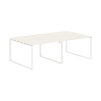 Стол 4-х местный EQWST 2313 Ясень Траун/Белый 2326х1346х750 EDIS