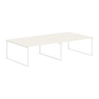 Стол 4-х местный EQWST 3116 Ясень Траун/Белый 3126х1606х750 EDIS