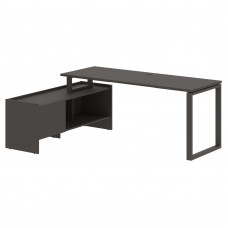 Стол с тумбой EQCT 19614 Мокко/Мокко 1960х1400х750 EDIS