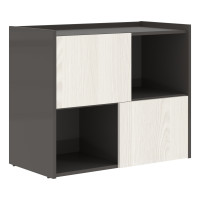 Тумба сервисная ELC 9045 Ясень Траун/Мокко 904х450х750 EDIS