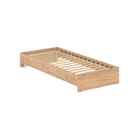 Кровать без изголовья MBW 209 Дуб Бофорд 944х2044х300 MUAR