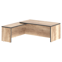 Стол руководителя TCT 2020(L) дуб Каньон 2000х2000х750/696 TORR