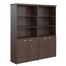 Шкаф высокий 2-х секционный с малыми глухими дверьми RHC 180.5 Венге Магия 1808х466х2023 RAUT