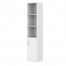 Шкаф колонка с глухой малой дверью СУ-1.1(R) Белый 406*365*1975 IMAGO