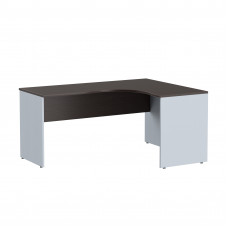 Стол криволинейный СА-4Пр Беларусь Венге Магия/Металлик 1600*1200(600)*755 IMAGO