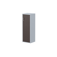 Шкаф колонка с глухой дверью СУ-2.3(R) Венге Магия/Металлик 406*365*1200 IMAGO