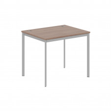 Стол письменный СП-1S Ясень Шимо/Алюминий 900х720х755. IMAGO-S