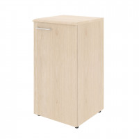 Шкаф колонка с глухой малой дверью (R) и топом WLC 42.1(R) Бук Тиара 432х432х814 WAVE