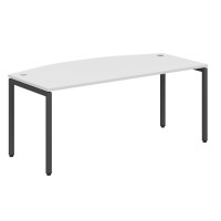Стол руководителя XSET 189 Белый/Антрацит 1800х914х750 XTEN-S