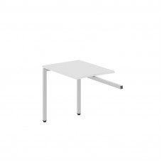 Брифинг приставка XSR 889 Белый/Алюминий 800х600х750 XTEN-S