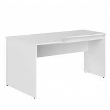 Каркас стола эргономичного SET160-1(L) Белый 1600х900х760 SIMPLE