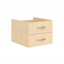 Тумба подвесная с 2-мя ящиками SC-2V Легно светлый 403х446х323