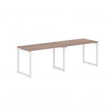 Стол 2-х местный XQWST 2470 Дуб Сонома/Белый 2406х700х750