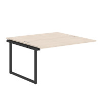 Стол промежуточный XIQWST 1414 Бук Тиара/Антрацит 1400х1406х750