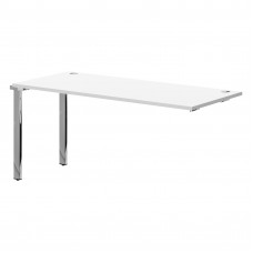 Стол промежуточный XIGST 1670.1 Белый/Нержавеющая сталь 1600х700х750 XTEN GLOSS