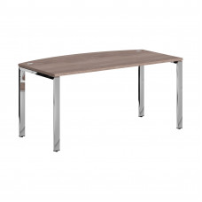 Стол руководителя XGET 169.1 Дуб Сонома/Нержавеющая сталь 1600х867х750 XTEN GLOSS