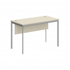 Стол письменный СП-2.1SD Клен*/Алюминий 1200х600х755 IMAGO-S