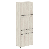 Шкаф с 3-мя комплектами глухих малых дверей LHC 80.8 Сосна Эдмонт 800х430х2253 LOFTIS