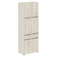 Шкаф с 3-мя комплектами глухих малых дверей LHC 80.8 Сосна Эдмонт 800х430х2253 LOFTIS