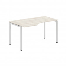 Стол эргономичный XSCET 149(L) Сосна Эдмонт/Алюминий 1400х700/900х750 XTEN-S