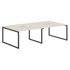 Конференц стол XQSCT 2714 Сосна Эдмонт/Антрацит 2720х1406х750 XTEN-Q