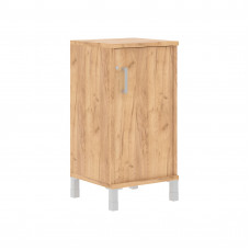 Шкаф-колонка низкая с замком в глухой малой двери B 411.3(RZ) Дуб Бофорд 475х450х920 BORN