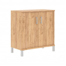 Шкаф низкий с глухими малыми дверьми B 410.2 Дуб Бофорд 900х450х920 BORN
