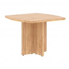 Стол переговорный B 123 Беларусь Дуб Бофорд 1000*1000*750 BORN