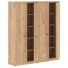 Шкаф высокий 2-х секционный с глухими дверьми RHC 180.1 Дуб Бофорд 1808х466х2023 RAUT