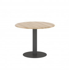 Конференц стол WCT 110 Бук Тиара/Антрацит D1000х754 WAVE