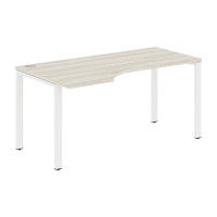 Стол эргономичный XS6CET 169(L) Сосна Эдмонт/Белый 1600х900х750 XTEN-S60