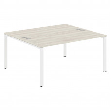 Стол 2-х местный XS6WST 1614 Сосна Эдмонт/Белый 1600х1406х750 XTEN-S60