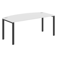 Стол руководителя XS6ET 189 Белый/Антрацит 1800х914х750 XTEN-S60