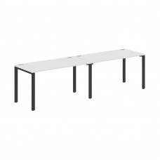 Стол 2-х местный XS6WST 2870 Белый/Антрацит 2800х700х750 XTEN-S60