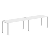 Стол 2-х местный XS6WST 3270 Белый/Серый 3200х700х750 XTEN-S60