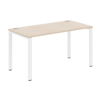 Стол прямой XS6ST 147 Бук Тиара/Белый 1400х700х750 XTEN-S60