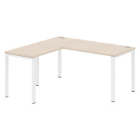 Стол угловой XS6CT 1615 Бук Тиара/Белый 1600х1500х750 XTEN-S60
