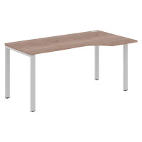 Стол эргономичный XS6CET 169(R) Дуб Сонома/Серый 1600х900х750 XTEN-S60