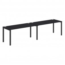 Стол 2-х местный XS6WST 3270 Дуб Юкон/Антрацит 3200х700х750 XTEN-S60