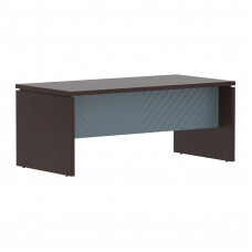Стол руководителя TLST 189 Венге Магия Z/Серо-голубой 1800х900х750 TORR LUX