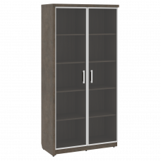 Шкаф СФ-534883 Бетон чикаго тем F187 ST9/Графит/Черный 1035х454,5х2083 WOOD&STONE