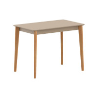 Стол прямой LYKKE TS-100 Тауп/Бук 1000х600х750 LYKKE